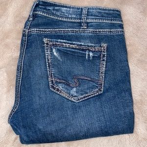Silver Suki Bootcut Jeans (31x35)